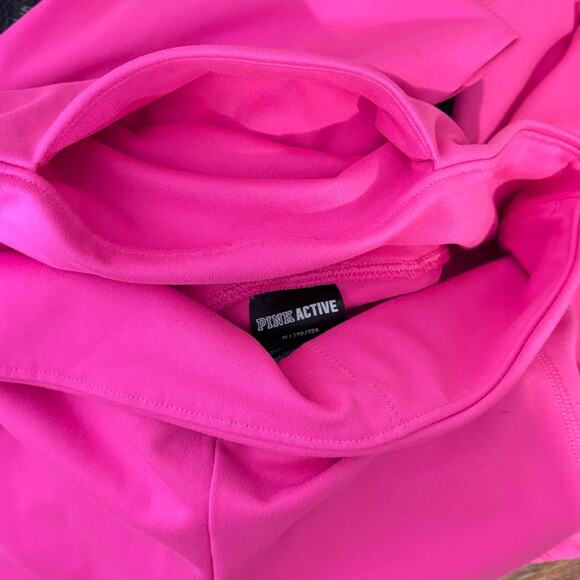 Victoria’s Secret PINK Active Magenta Leggings Medium Pockets - Picture 8 of 8